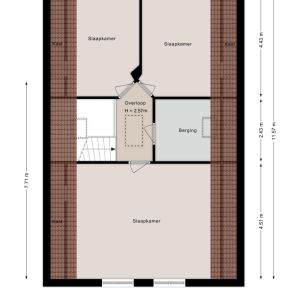 Keienweg 23 x, 7775 PJ Lutten - Plattegrond 3