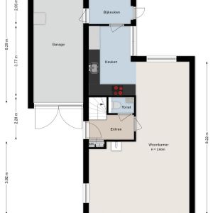 Boekweitstraat 65, 7701 VR Dedemsvaart - Plattegrond 1