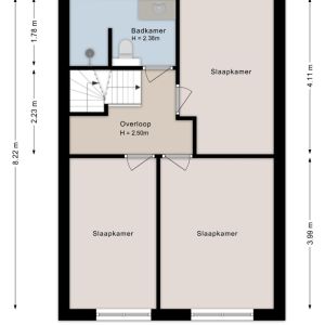 Boekweitstraat 65, 7701 VR Dedemsvaart - Plattegrond 2