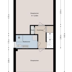Nachtegaalstraat 15, 7771 CK Hardenberg - Plattegrond 2