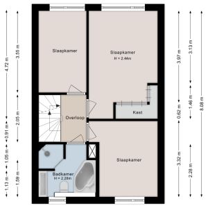 Floralaan 150, 7772 NV Hardenberg - Plattegrond 2