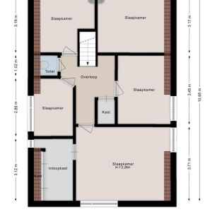 Langewijk 210, 7701 AL Dedemsvaart - Plattegrond 2