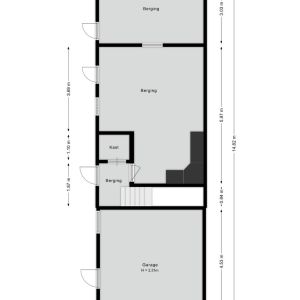 Langewijk 210, 7701 AL Dedemsvaart - Plattegrond 3