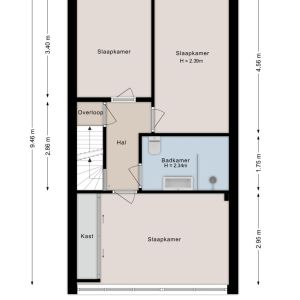 Nachtegaalstraat 13, 7771 CK Hardenberg - Plattegrond 3