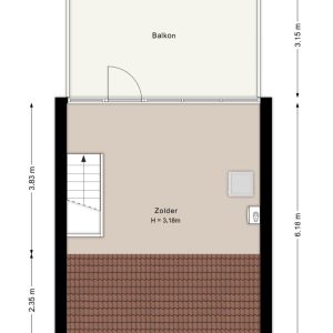 Nachtegaalstraat 13, 7771 CK Hardenberg - Plattegrond 4