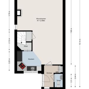 Hoornblad 53, 7772 MJ Hardenberg - Plattegrond 1