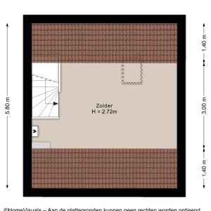 Hoornblad 53, 7772 MJ Hardenberg - Plattegrond 3