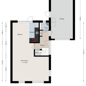 Pijlkruid 3, 7772 ME Hardenberg - Plattegrond 1