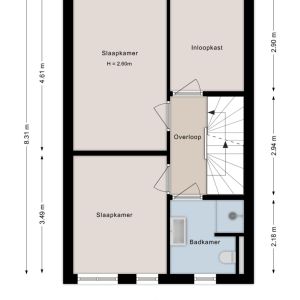 Jongsmalaan 4, 7773 BG Hardenberg - Plattegrond 2