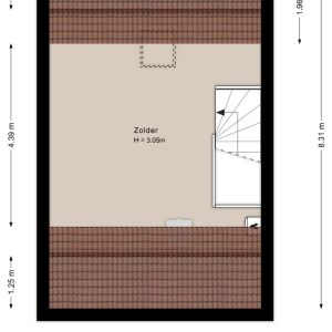 Jongsmalaan 4, 7773 BG Hardenberg - Plattegrond 3