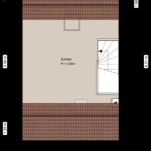Jongsmalaan 4, 7773 BG Hardenberg - Plattegrond 15