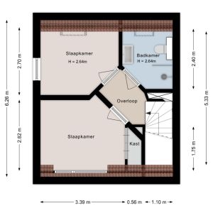 Raveslootstraat 2, 7701 XK Dedemsvaart - Plattegrond 2