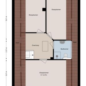 Rheezerend 102, 7701 BH Dedemsvaart - Plattegrond 2