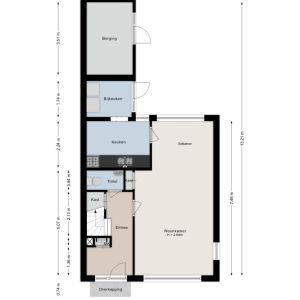 De Praam 15, 7701 LK Dedemsvaart - Plattegrond 1