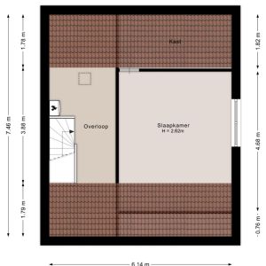 De Praam 15, 7701 LK Dedemsvaart - Plattegrond 3