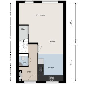 Ennikstraat 5, 7707 ES Balkbrug - Plattegrond 1