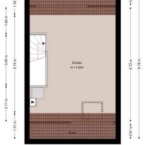 Ennikstraat 5, 7707 ES Balkbrug - Plattegrond 3