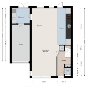 De Spa 30, 7776 CX Slagharen - Plattegrond 1