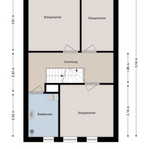 Vechtvoorde 104, 7772 VC Hardenberg - Plattegrond 2