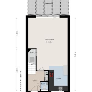 Tijm 7, 7773 EH Hardenberg - Plattegrond 1