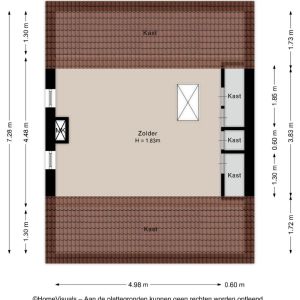 Fliersdijk 2, 7691 BD Bergentheim - Plattegrond 5