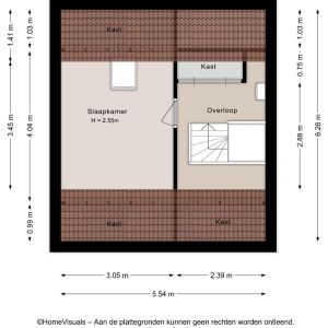 Hondsroos 36, 7701 NN Dedemsvaart - Plattegrond 3