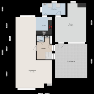 Hondsroos 36, 7701 NN Dedemsvaart - Plattegrond 1