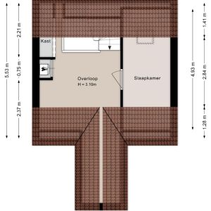 Schonekampstraat 11, 7773 CV Hardenberg - Plattegrond 3