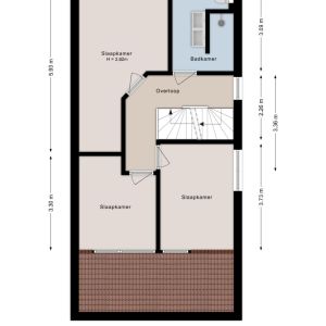 Reininkstraat 17, 7707 EP Balkbrug - Plattegrond 2