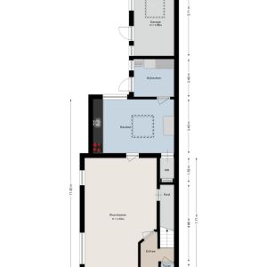 Rembrandtstraat 36, 7771 XG Hardenberg - Plattegrond 1