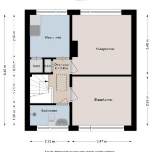 Prinses Margrietlaan 28, 7776 XL Slagharen - Plattegrond 2