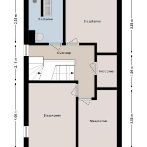 Van Sandickstraat 15, 7701 XE Dedemsvaart - Plattegrond 2