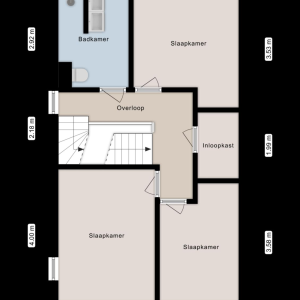 Van Sandickstraat 15, 7701 XE Dedemsvaart - Plattegrond 8