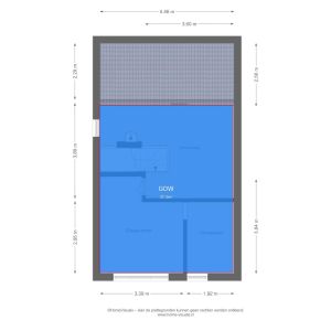 Van Sandickstraat 15, 7701 XE Dedemsvaart - Plattegrond 15