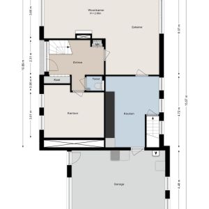De Aak 130, 7701 LD Dedemsvaart - Plattegrond 1