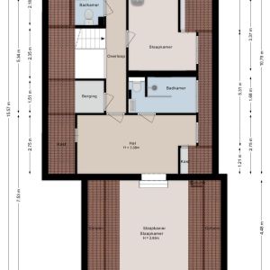 De Aak 130, 7701 LD Dedemsvaart - Plattegrond 2