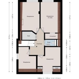 Van Haeringenstraat 33, 7701 CM Dedemsvaart - Plattegrond 2