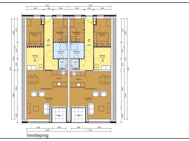 Appartement 't Veenblok (Bouwnr. 5), 7776 BE Slagharen - Foto 5