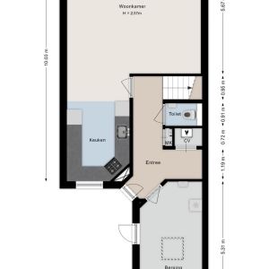 Hofweg 77, 7772 GT Hardenberg - Plattegrond 1