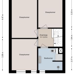Hofweg 77, 7772 GT Hardenberg - Plattegrond 2