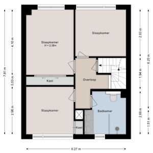 Meteoorlaan 5, 7771 EA Hardenberg - Plattegrond 4