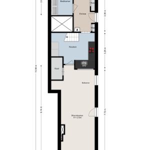 Rheezerend 178, 7701 BK Dedemsvaart - Plattegrond 1