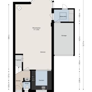 Ribesstraat 26, 7775 BK Lutten - Plattegrond 1