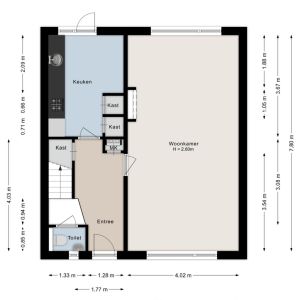 Sperwerweg 5, 7701 JV Dedemsvaart - Plattegrond 1