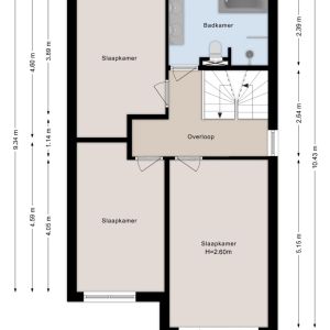 Mittendorffwerf 69, 7701 XR Dedemsvaart - Plattegrond 2