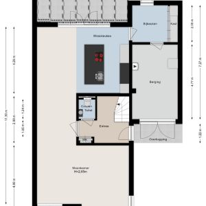 Mittendorffwerf 69, 7701 XR Dedemsvaart - Plattegrond 1