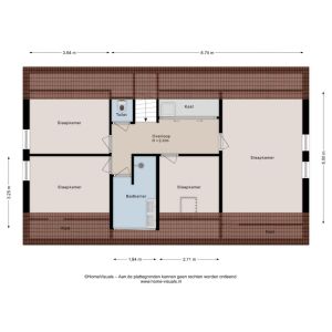 Oostwijk 3, 7701 PS Dedemsvaart - Plattegrond 2