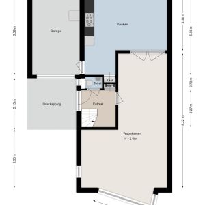 Floralaan 157, 7772 NV Hardenberg - Plattegrond 1