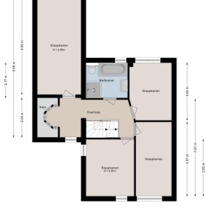 Floralaan 157, 7772 NV Hardenberg - Plattegrond 3