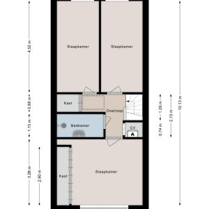 Uranuslaan 21, 7771 ET Hardenberg - Plattegrond 3